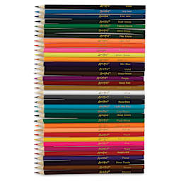 Liqui-Mark Colored Pencil Set - Assorted Colors, Set of 36 (set contents)