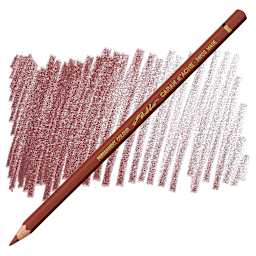 Caran d'Ache Pablo Colored Pencil - Burnt Sienna pencil and swatch