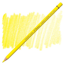 Caran d'Ache Pablo Colored Pencil - Canary Yellow pencil and swatch