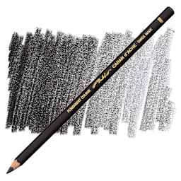 Caran d'Ache Pablo Colored Pencil - Charcoal Gray pencil and swatch