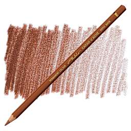 Caran d'Ache Pablo Colored Pencil - Chestnut pencil and swatch