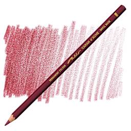 Caran d'Ache Pablo Colored Pencil - Dark Carmine pencil and swatch