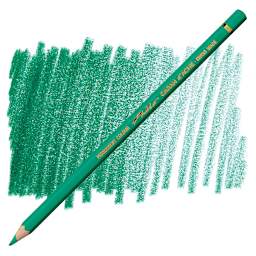 Caran d'Ache Pablo Colored Pencil - Empire Green pencil and swatch