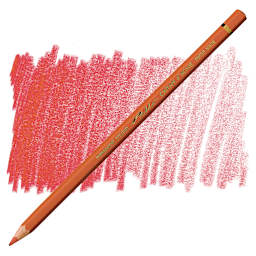 Caran d'Ache Pablo Colored Pencil - English Red pencil and swatch