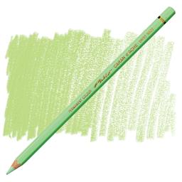Caran d'Ache Pablo Colored Pencil - Light Green pencil and swatch
