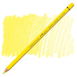 Caran d'Ache Pablo Colored Pencil - Lemon Yellow pencil and swatch