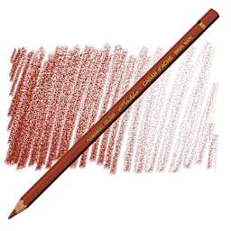 Caran d'Ache Pablo Colored Pencil - Mahagony pencil and swatch