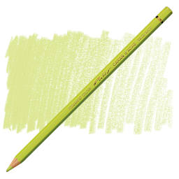 Caran d'Ache Pablo Colored Pencil - Olive Yellow pencil and swatch