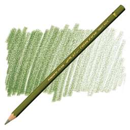 Caran d'Ache Pablo Colored Pencil - Olive pencil and swatch