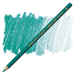 Caran d'Ache Pablo Colored Pencil - Opaline Green pencil and swatch