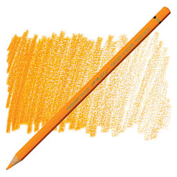 Caran d'Ache Pablo Colored Pencil - Orange pencil and swatch
