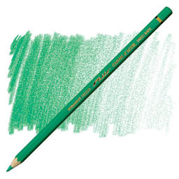 Caran d'Ache Pablo Colored Pencil - Peacock Green pencil and swatch