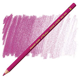 Caran d'Ache Pablo Colored Pencil - Purplish Red pencil and swatch