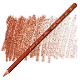 Caran d'Ache Pablo Colored Pencil - Russet pencil and swatch