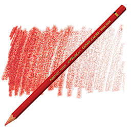 Caran d'Ache Pablo Colored Pencil - Scarlet pencil and swatch