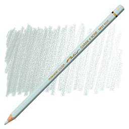 Caran d'Ache Pablo Colored Pencil - Silver Gray pencil and swatch