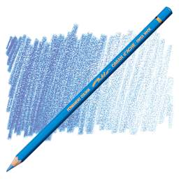 Caran d'Ache Pablo Colored Pencil - Sky Blue pencil and swatch