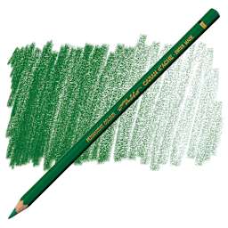 Caran d'Ache Pablo Colored Pencil - Spruce Green pencil and swatch