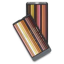 Prismacolor Premier Colored Pencils - Set of 24, Portrait Colors, contents
