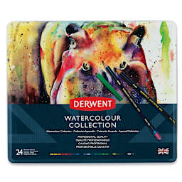 Watercolor Pencils, Set of 24  Outside of Package