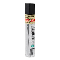 Pentel Hi-Polymer Lead Refills - 0.5 mm, Black, 2B back of package