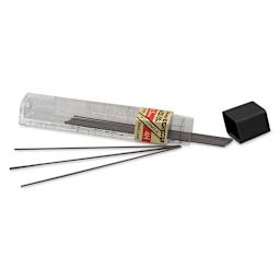 Pentel Hi-Polymer Lead Refills - 0.5 mm, Black, 4H packaging open
