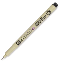 Sakura Pigma Micron Pen - Black, 03