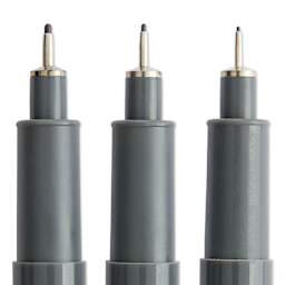 Sakura Microperm Pens - Set of 3, close up of tips