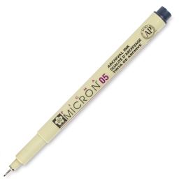 Sakura Pigma Micron Pen - Blue/Black, 05