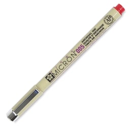 Sakura Pigma Micron Pen - Red, 005