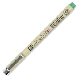 Sakura Pigma Micron Pen - Green, 03