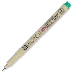 Sakura Pigma Micron Pen - Green, 005