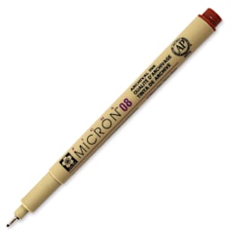 Sakura Pigma Micron Pen - Brown, 08