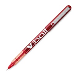 Pilot V-Ball Liquid Ink Roller Pen - Extra Fine, Red