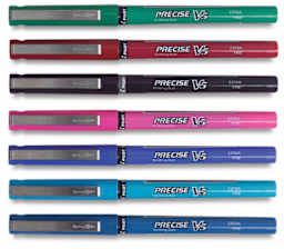 Pilot Precise V5 Pen Set - Assorted Colors, Set of 7