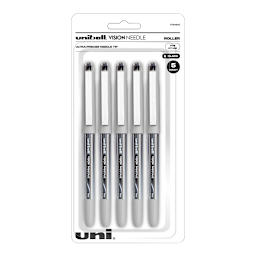 VISION Needle Pens Black - 5/Pkg.