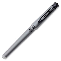 Uni-Ball Signo 207 Impact Rollerball Gel Pen - Black, cap on