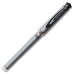Uni-Ball Signo 207 Impact Rollerball Gel Pen - Red, cap on