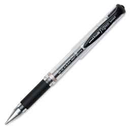 Uni-Ball Signo Impact Rollerball Gel Pen - Black, cap off