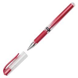Uni-Ball Signo Impact Rollerball Gel Pen - Metallic Red