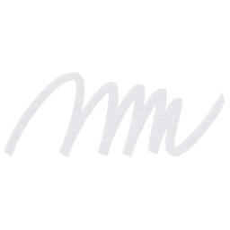 Faber-Castell Pitt Artist Pen - White, Chisel Tip swatch