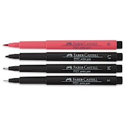 Faber-Castell Pitt Artist Pens - For the Love of Letters Lettering Set, Set of 4 (out of package)