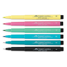Faber-Castell Pitt Artist Pens - Be Unique Lettering Set, Set of 6 (out of package)