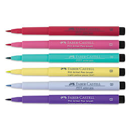 Faber-Castell Pitt Artist Pens Manga Set - Shojo, Set of 6