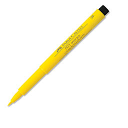 Faber-Castell Pitt Artist Pen - Cadmium Yellow, Brush Nib