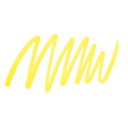 Faber-Castell Pitt Artist Pen - Cadmium Yellow, Brush Nib swatch