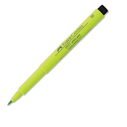 Faber-Castell Pitt Artist Pen - Light Green, Brush Nib