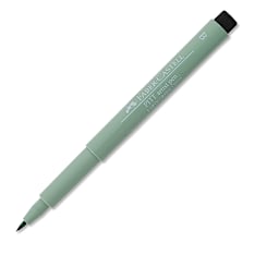 Faber-Castell Pitt Artist Pen - Earth Green, Brush Nib