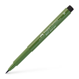 PITT Artist Brush Pen Chromium Oxide Green - Trilingual Packaging
