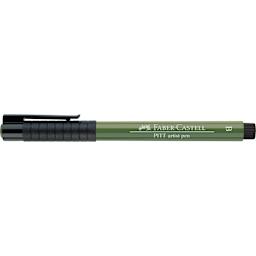 PITT Artist Brush Pen Chromium Oxide Green - Trilingual Packaging